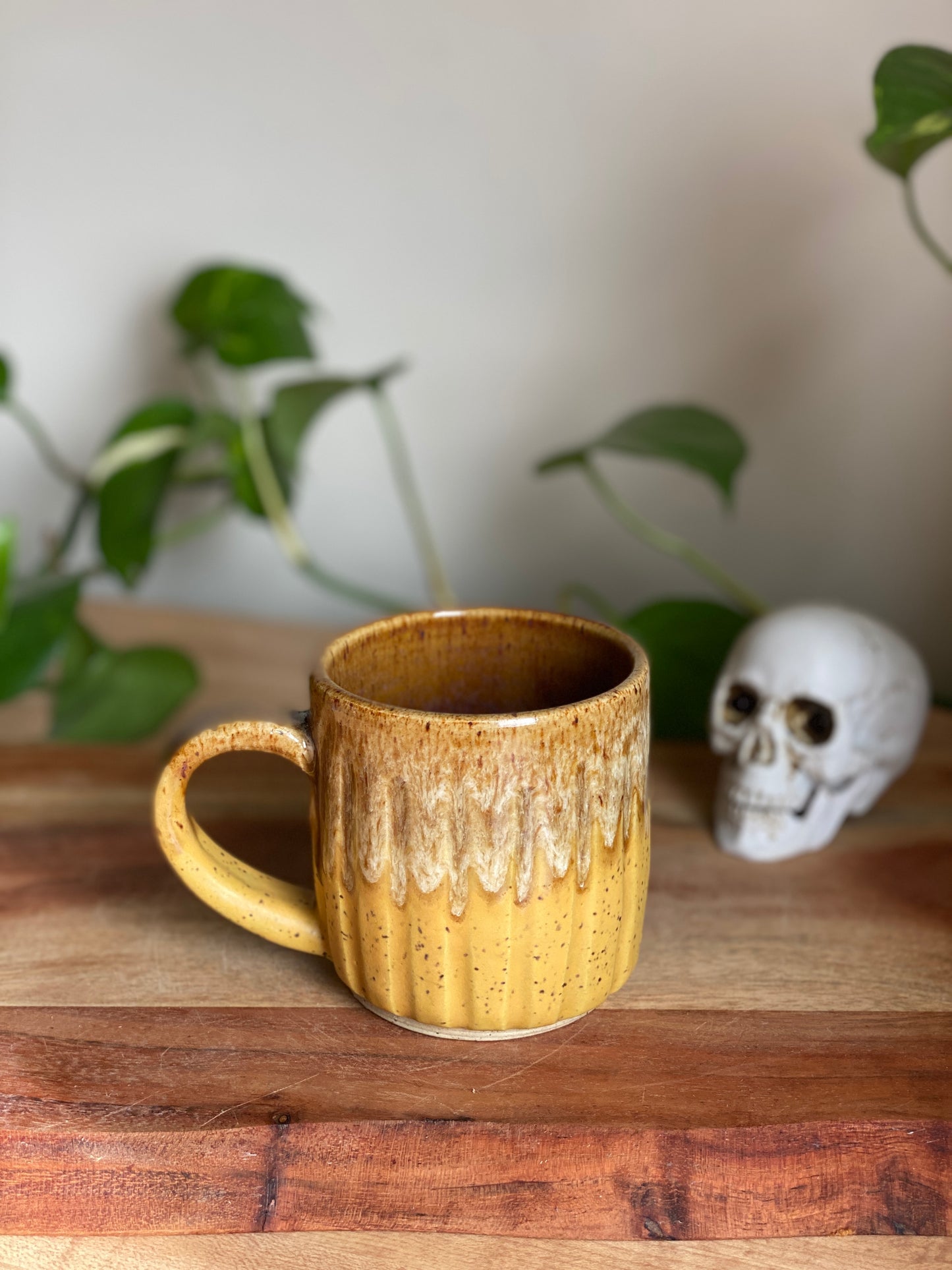 Small Brown Banana Mug A