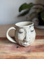 Sculpted Face Mug A