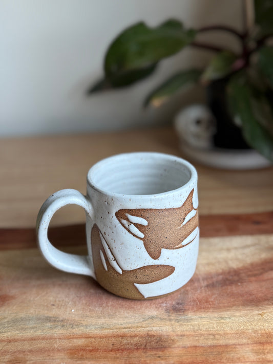 Orca Mug - Matte White B