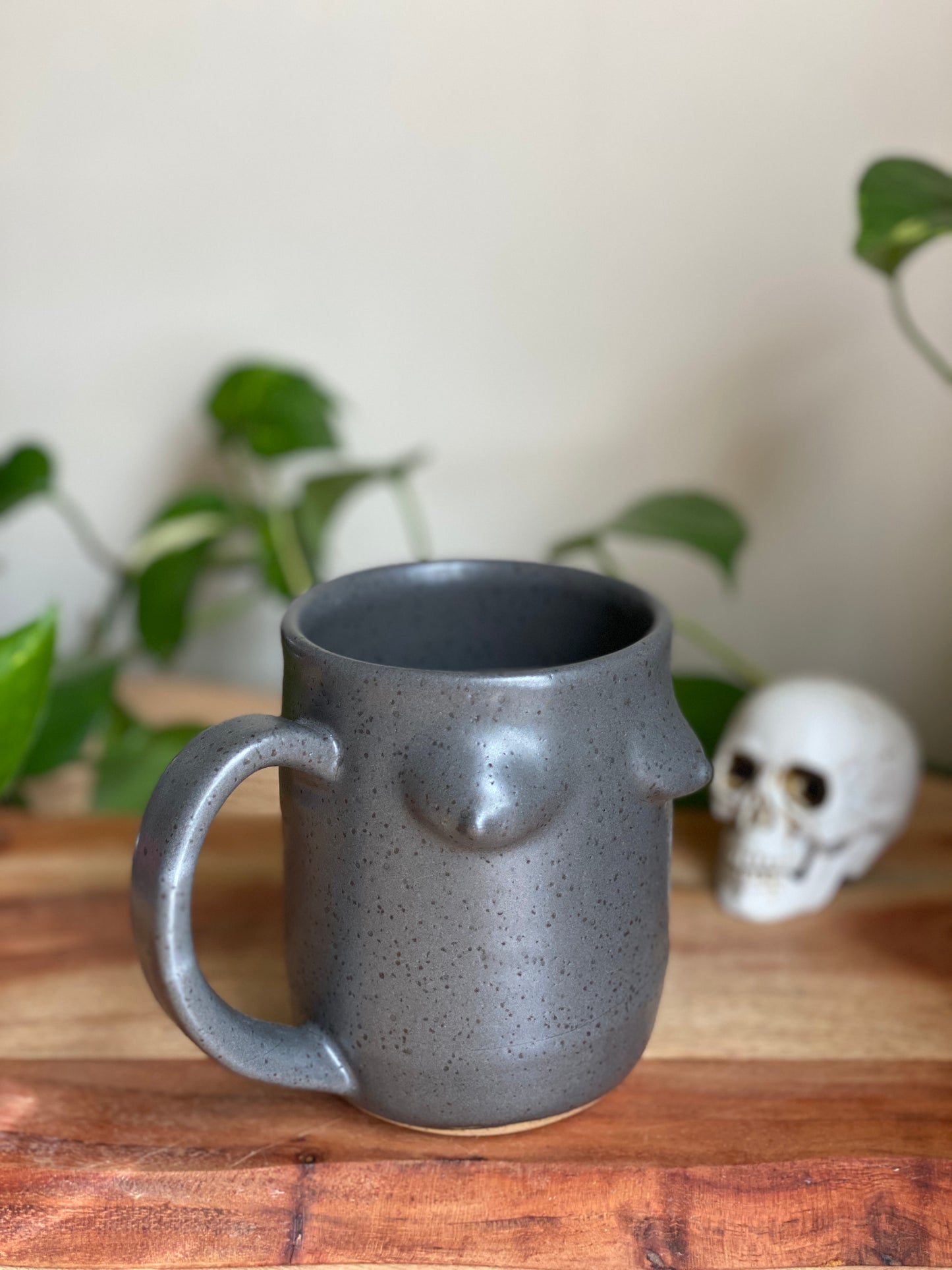 Black Boob Mug