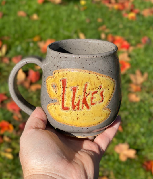 Luke’s/Dragonfly Inn Mug B - Gloss Grey