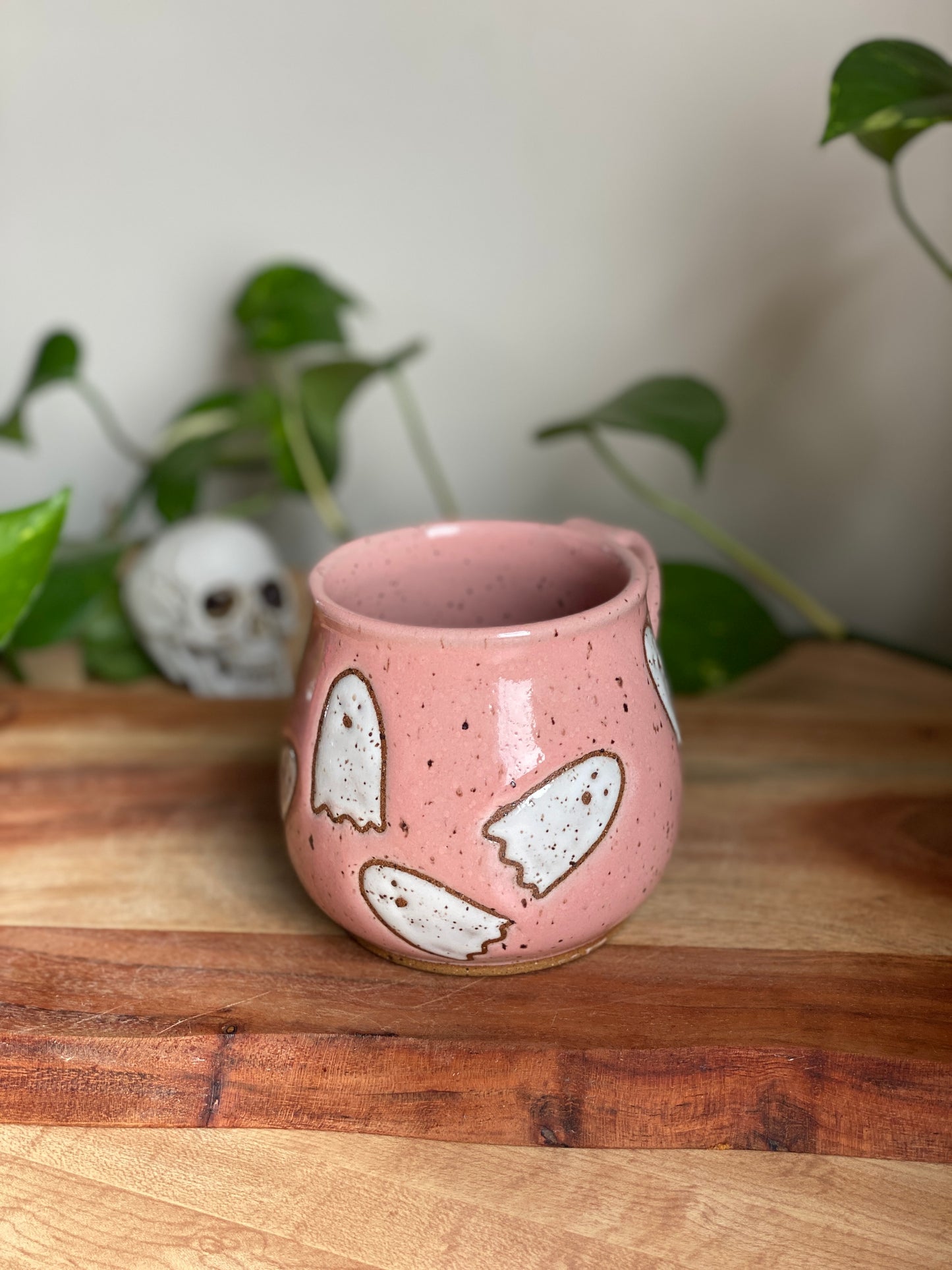 Pink Ghost Mug