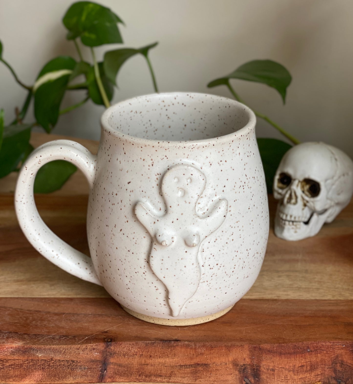 Ghost with Boobs Mug