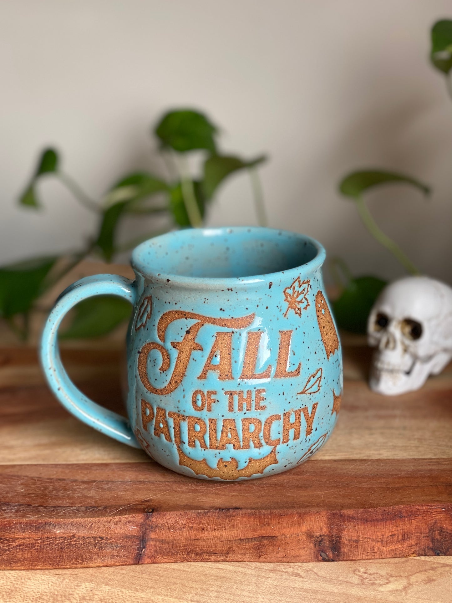 Fall of the Patriarchy Mug - Turquoise