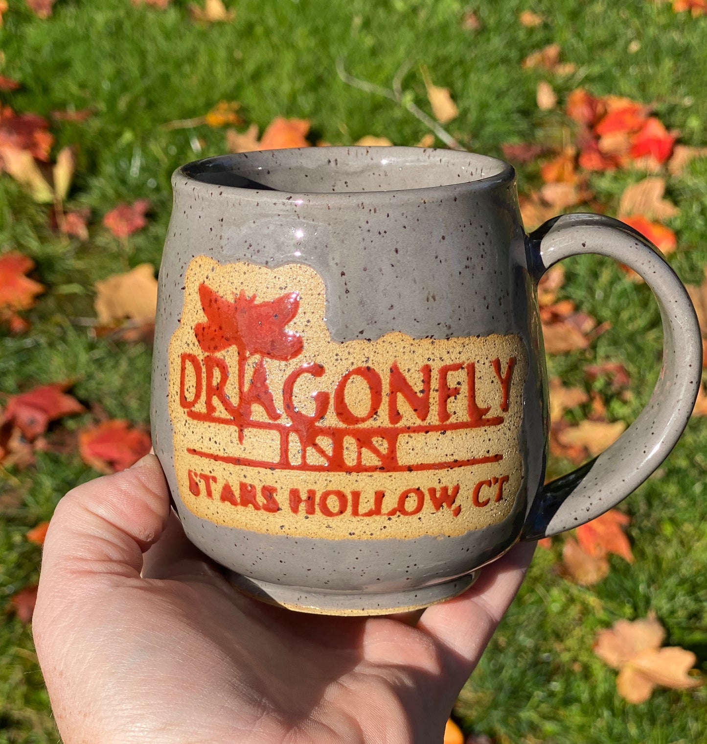 Luke’s/Dragonfly Inn Mug B - Gloss Grey