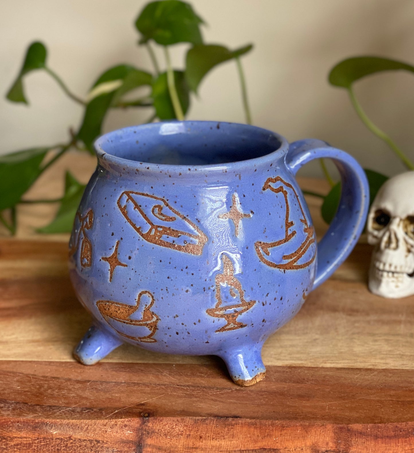 Witch’s Brew Cauldron Mug B