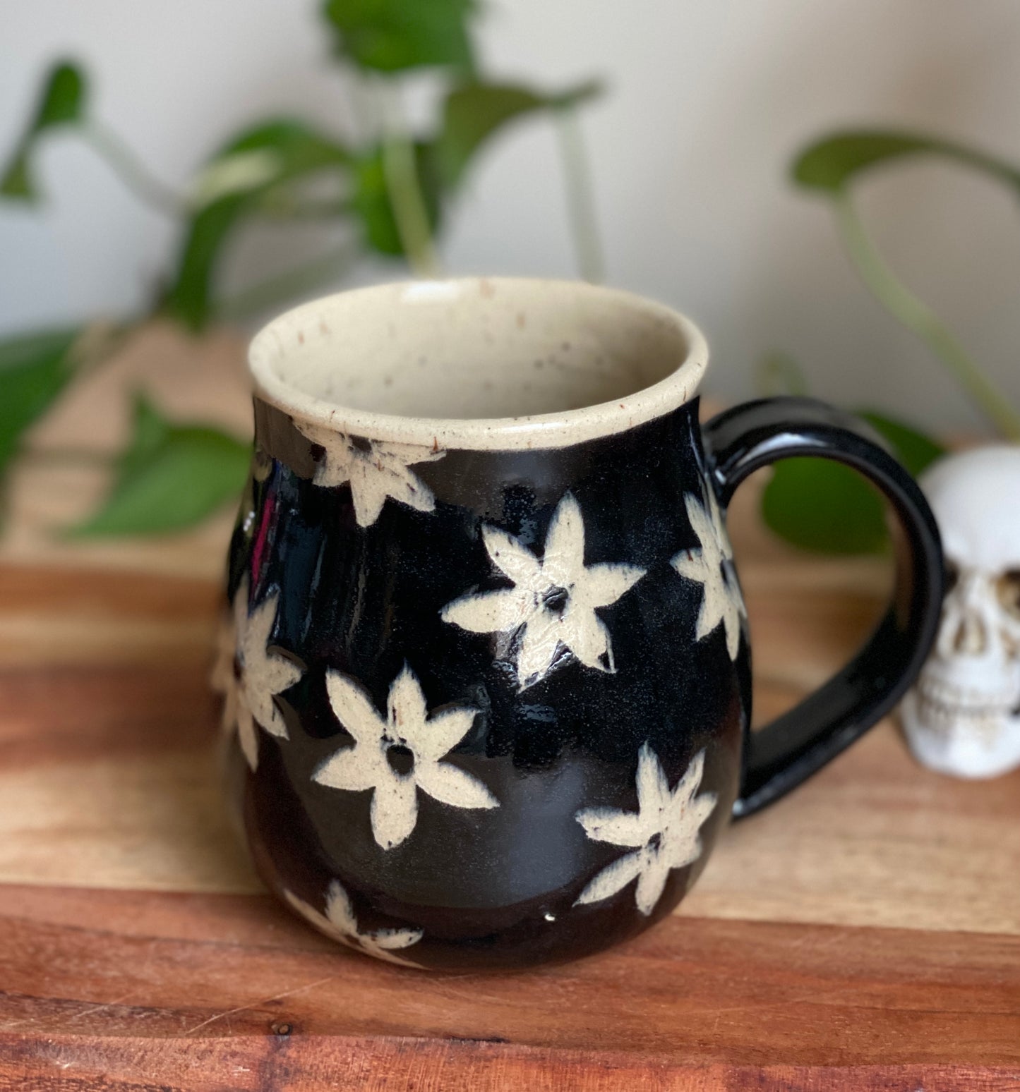 Floral Ghost Mug