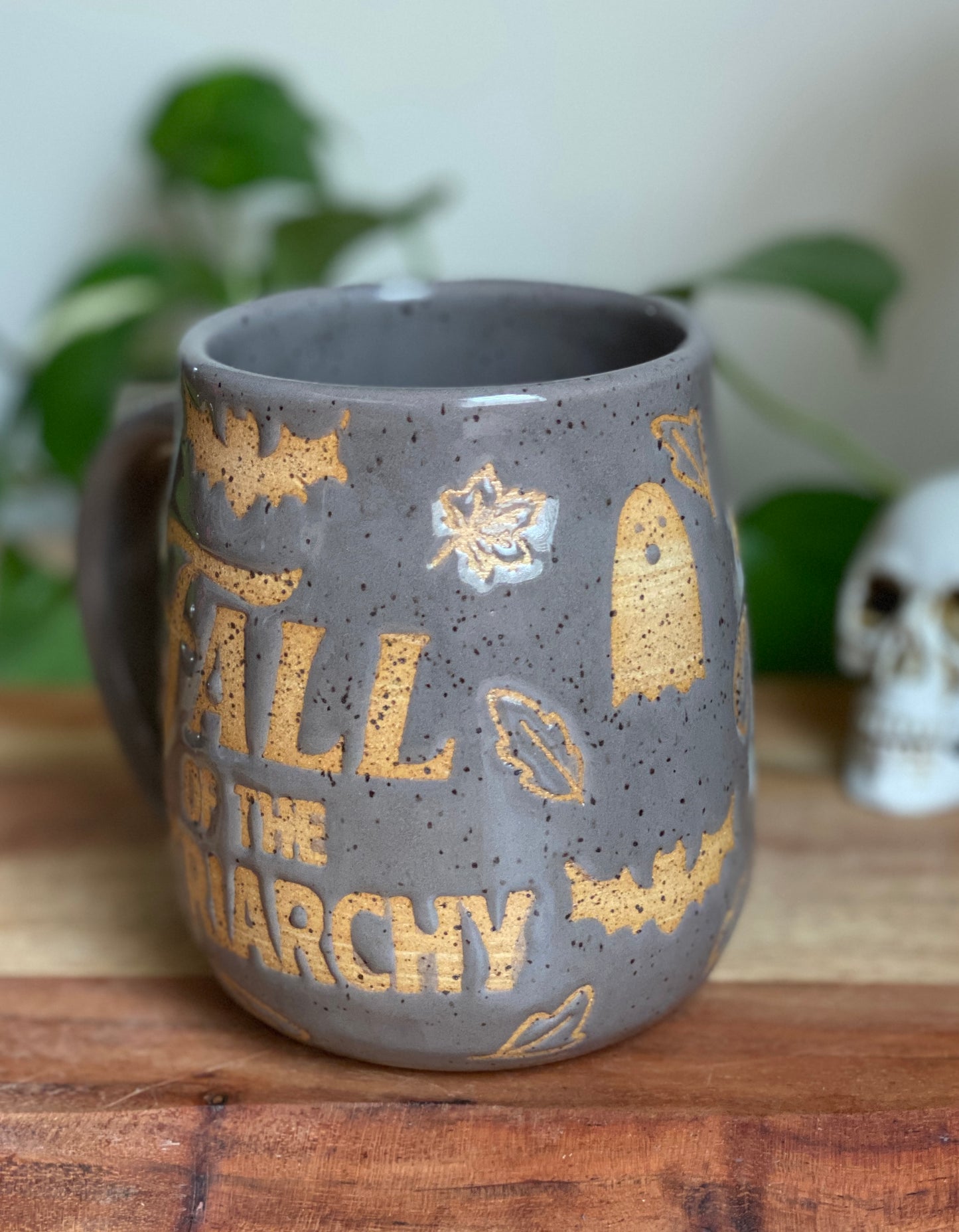 Grey Fall of the Patriarchy Mug B