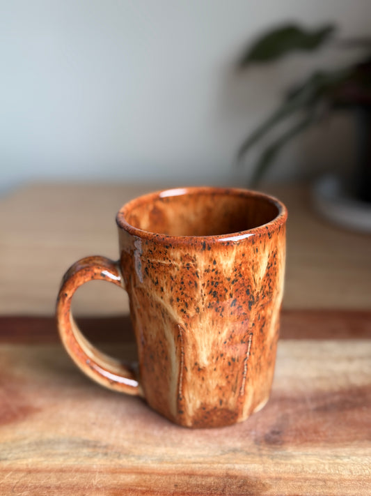 Angular Brown Mug
