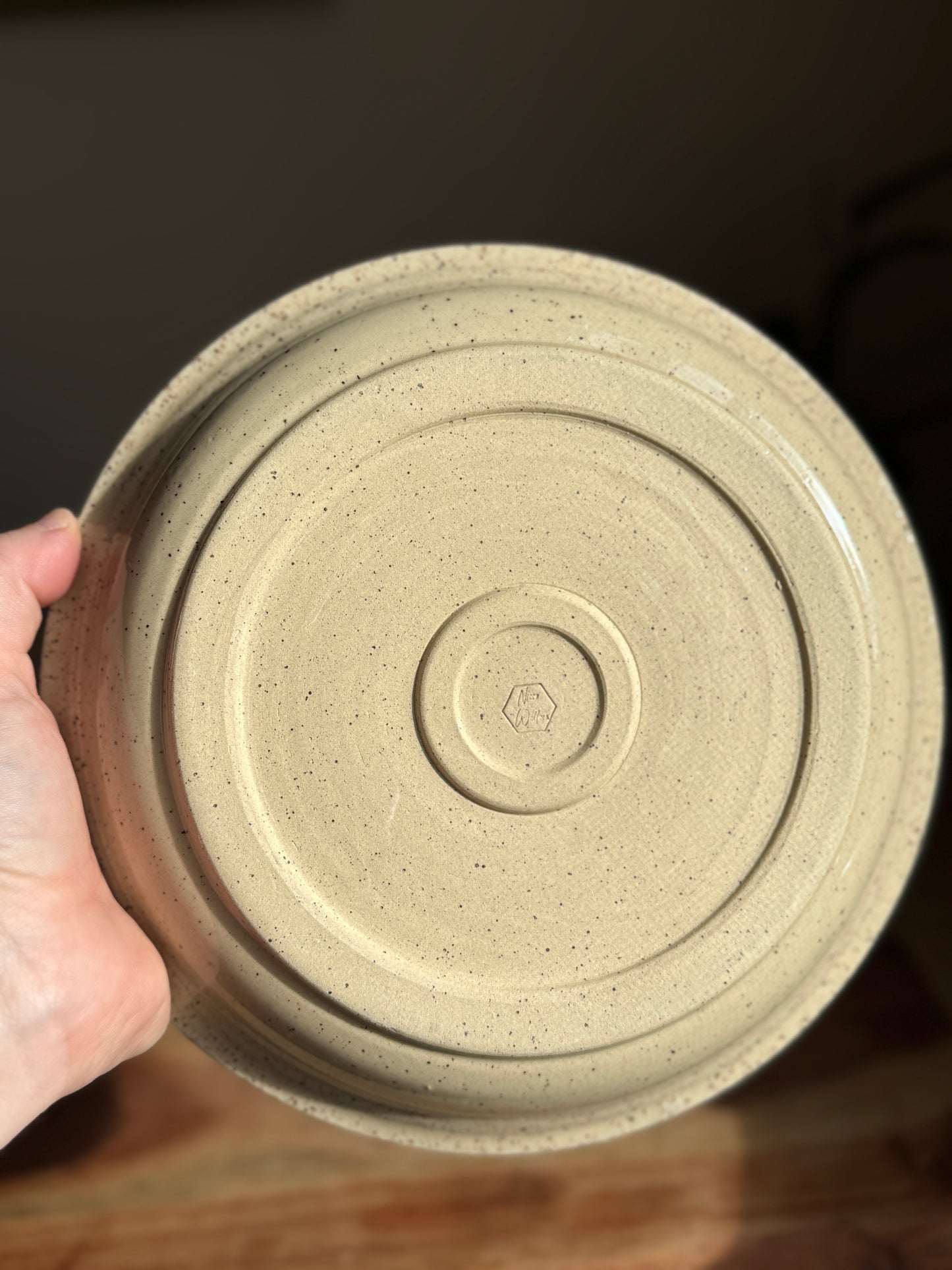 Magnolia Carved Plate