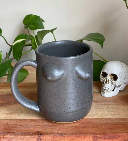 Black Boob Mug