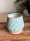 Creamy Blue Textured Mug