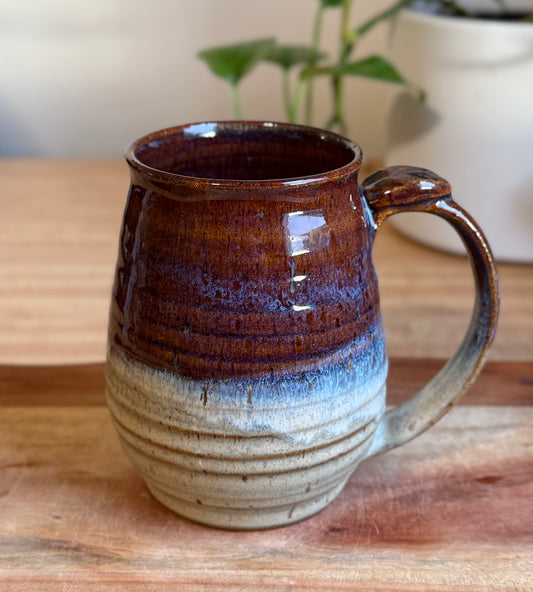 Brown Textured Mug