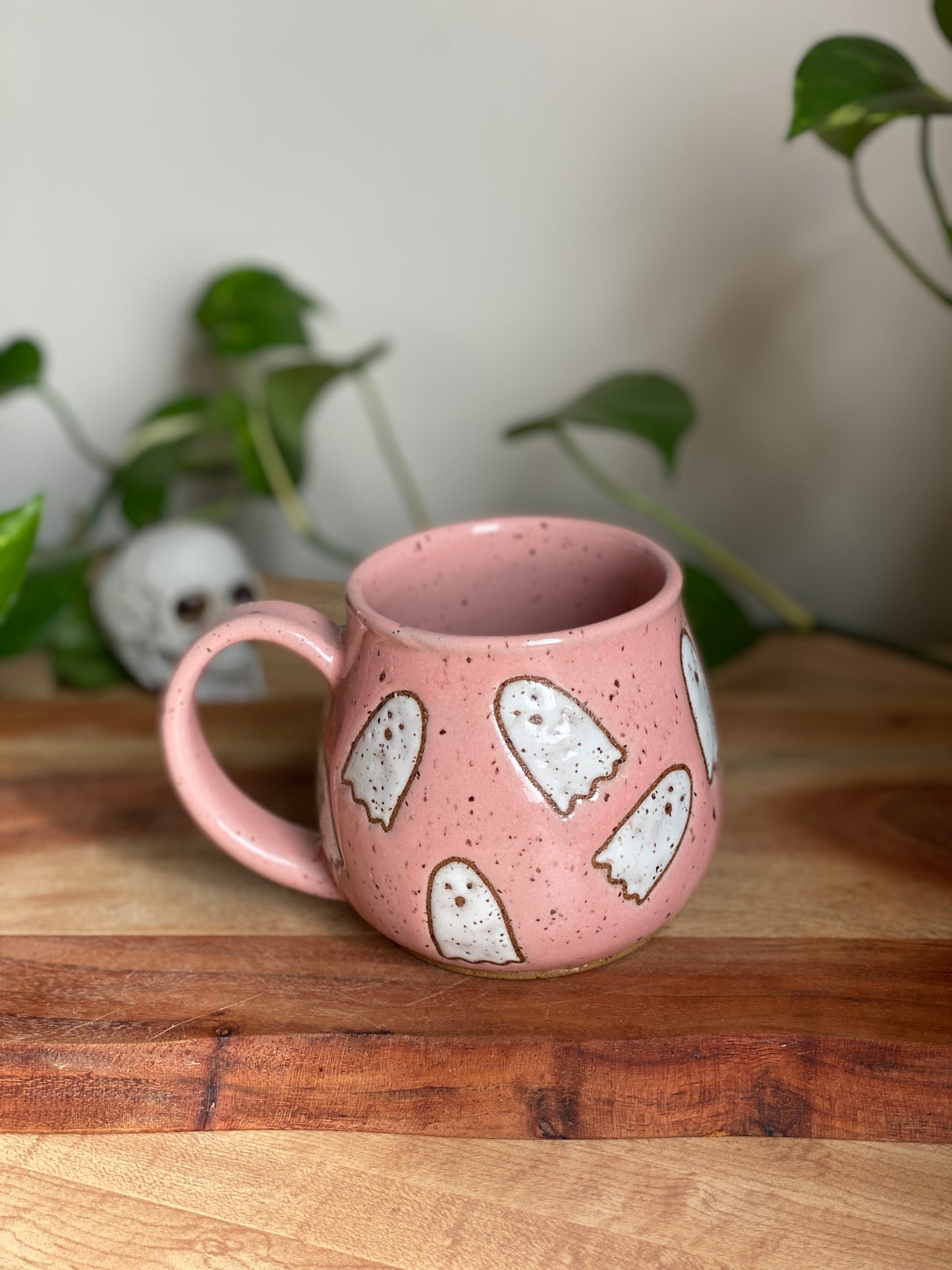 Pink Ghost Mug