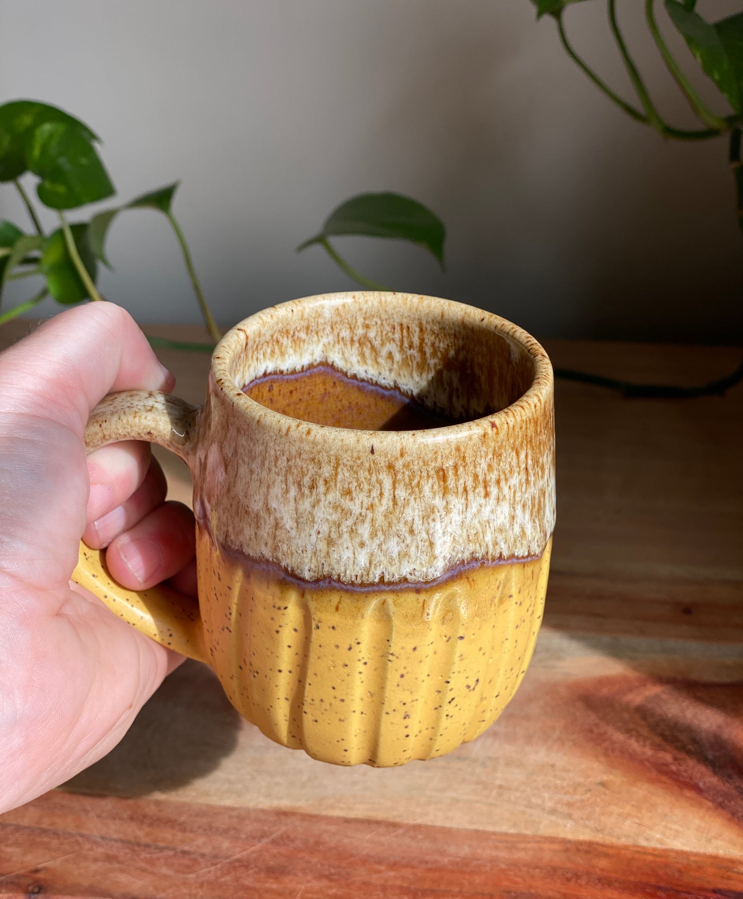 Small Brown Banana Mug B