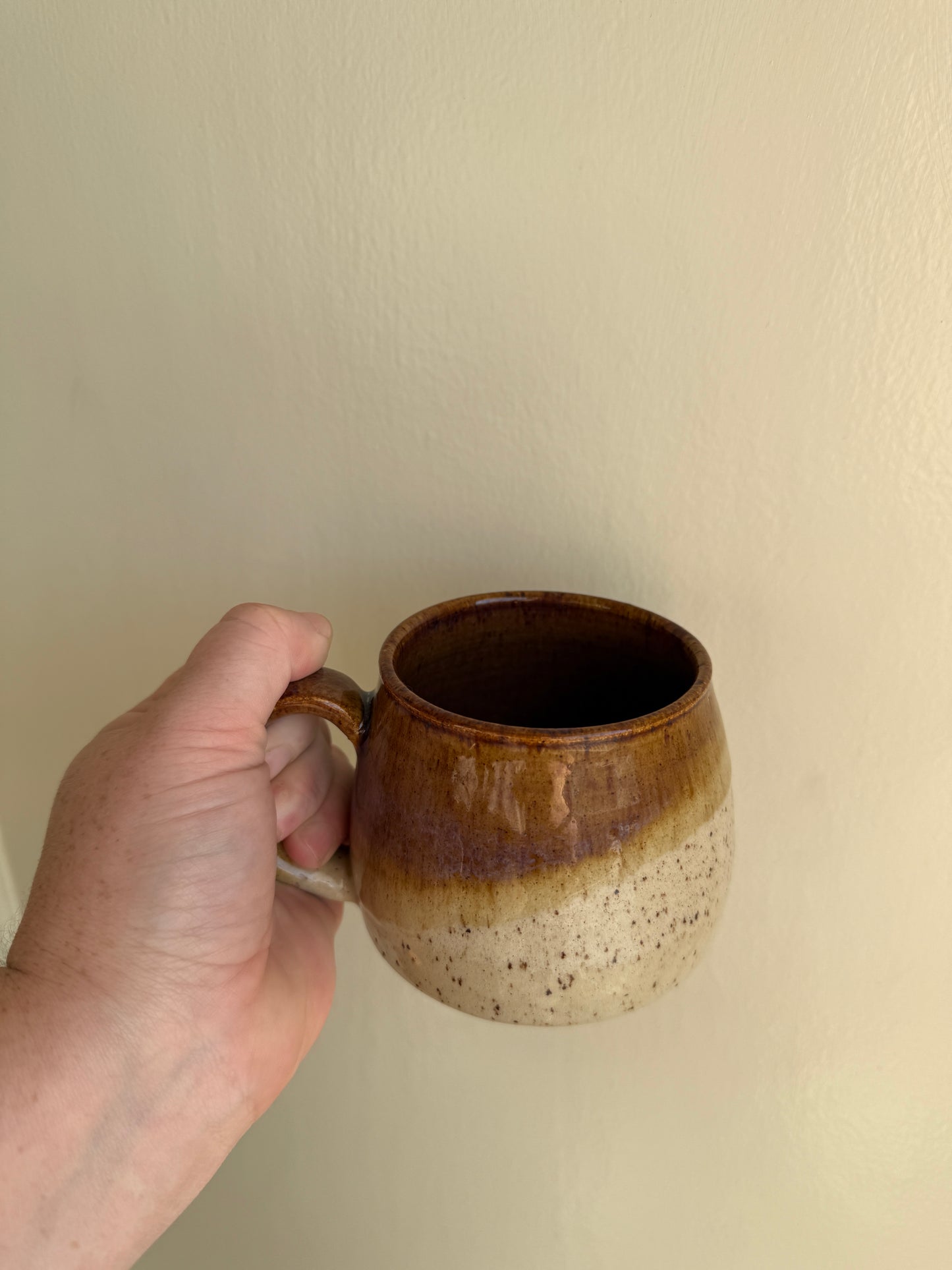 Speckled Brown/Beige Mug