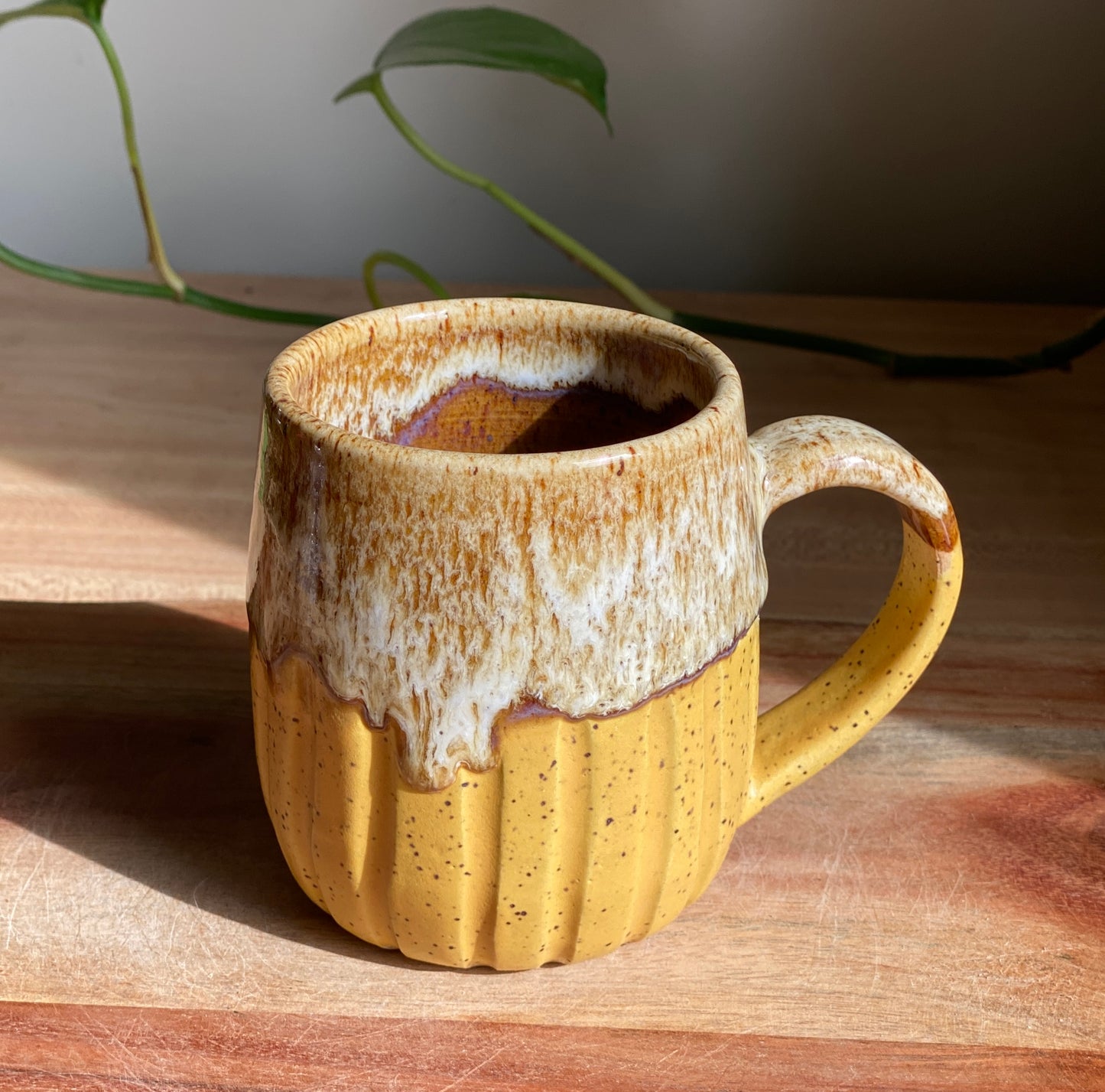 Small Brown Banana Mug B