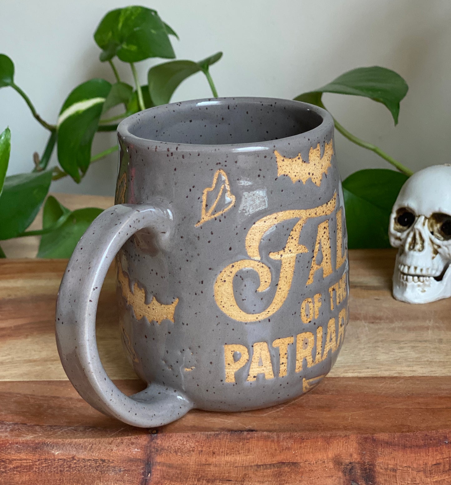 Grey Fall of the Patriarchy Mug B