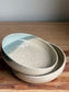 Speckled/ Blue Bowl Plate Set