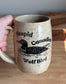 Stupid Canadian Wolf Bird Mug C