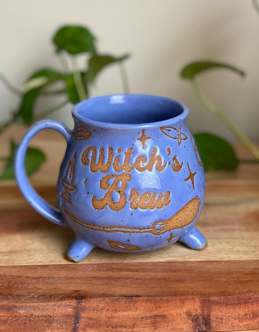 Witch’s Brew Cauldron Mug A