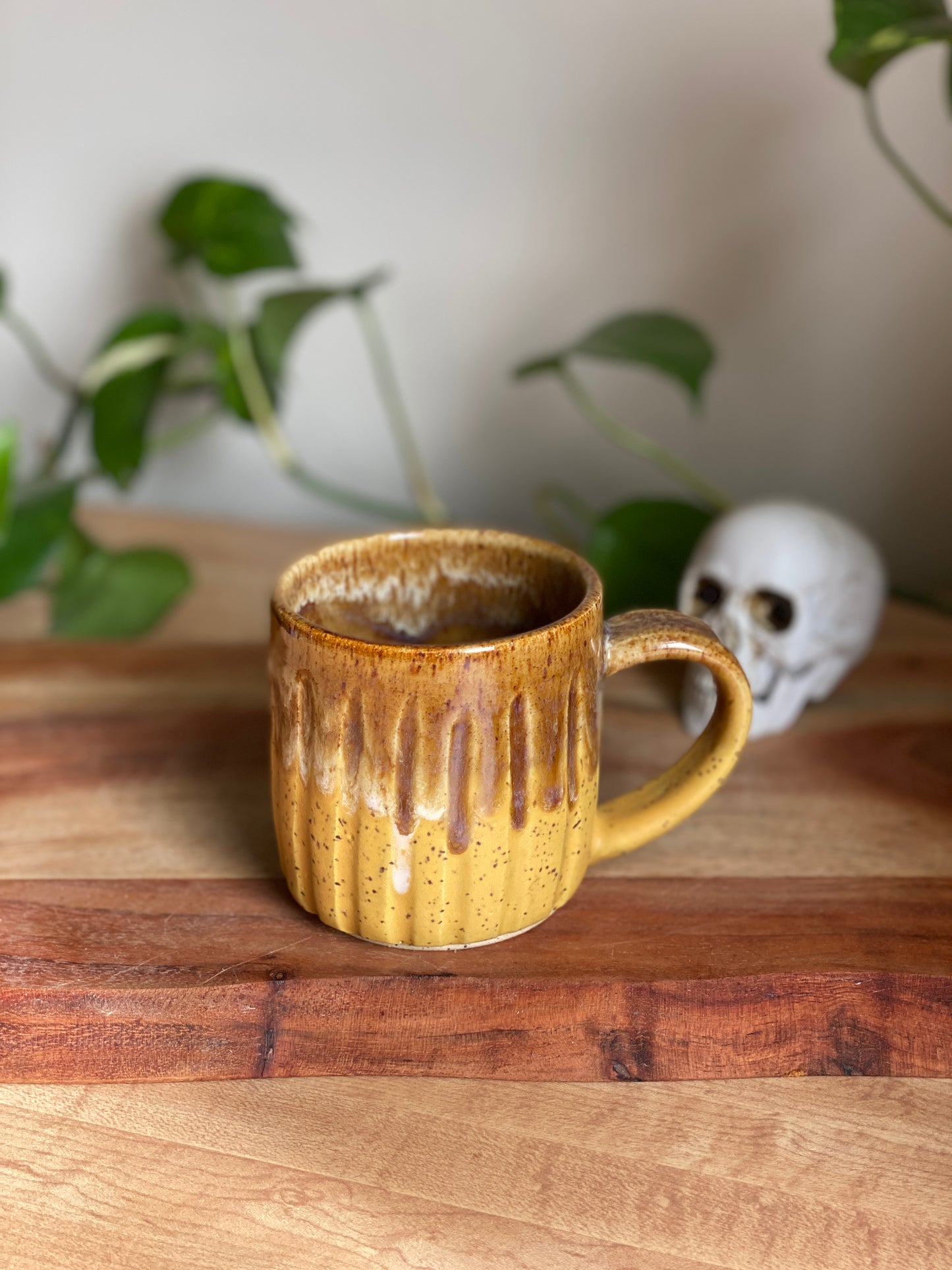 Small Brown Banana Mug A