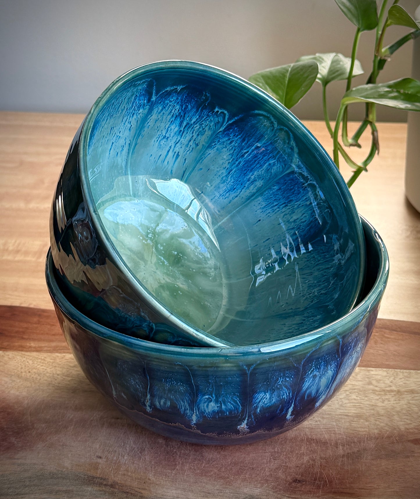 Blue Green Bowls (Set)