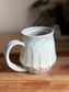 Matte Grey/Cream Textured Mug