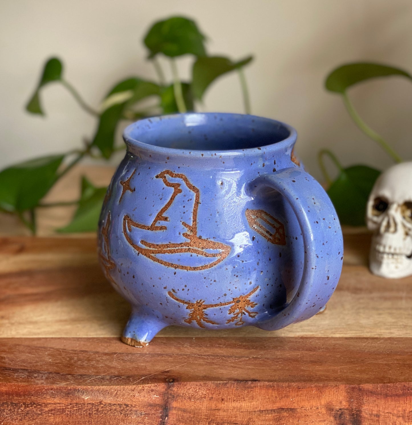 Witch’s Brew Cauldron Mug B