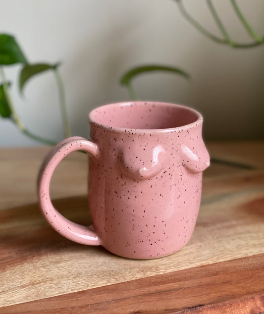 Pink Boob Mug