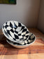 Wavy Checkered Bowl/Plate Set