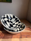 Wavy Checkered Bowl/Plate Set