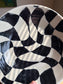 Wavy Checkered Bowl/Plate Set