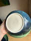 Blue/Green Wide Bowl Set