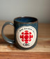 Blue "I Was Raised On CBC" Mug