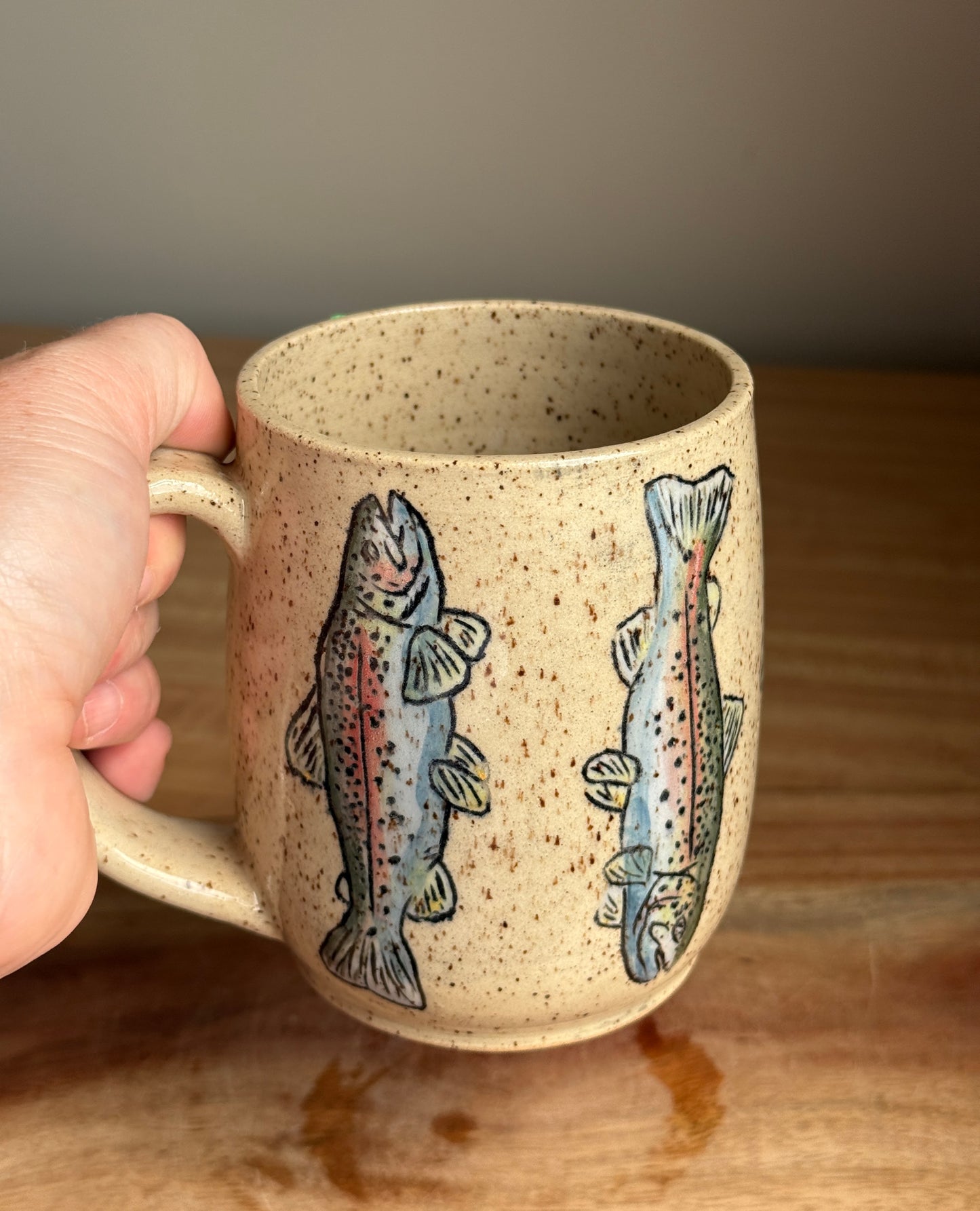 Rainbow Trout Mug A (Speckled)