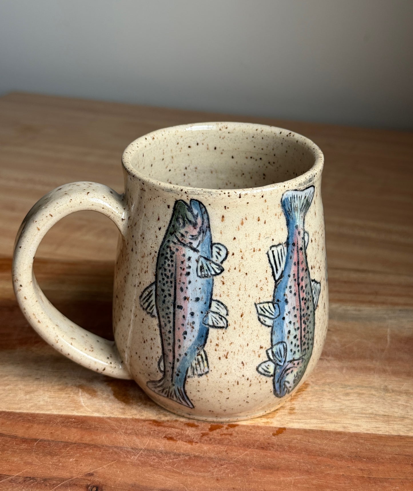 Rainbow Trout Mug B (Speckled)