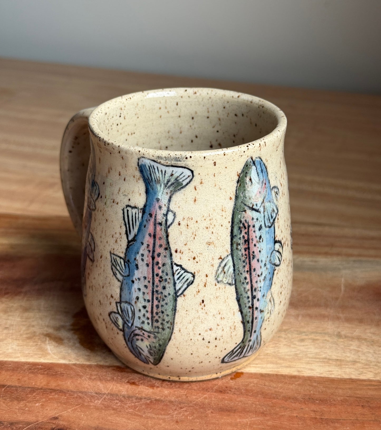 Rainbow Trout Mug B (Speckled)