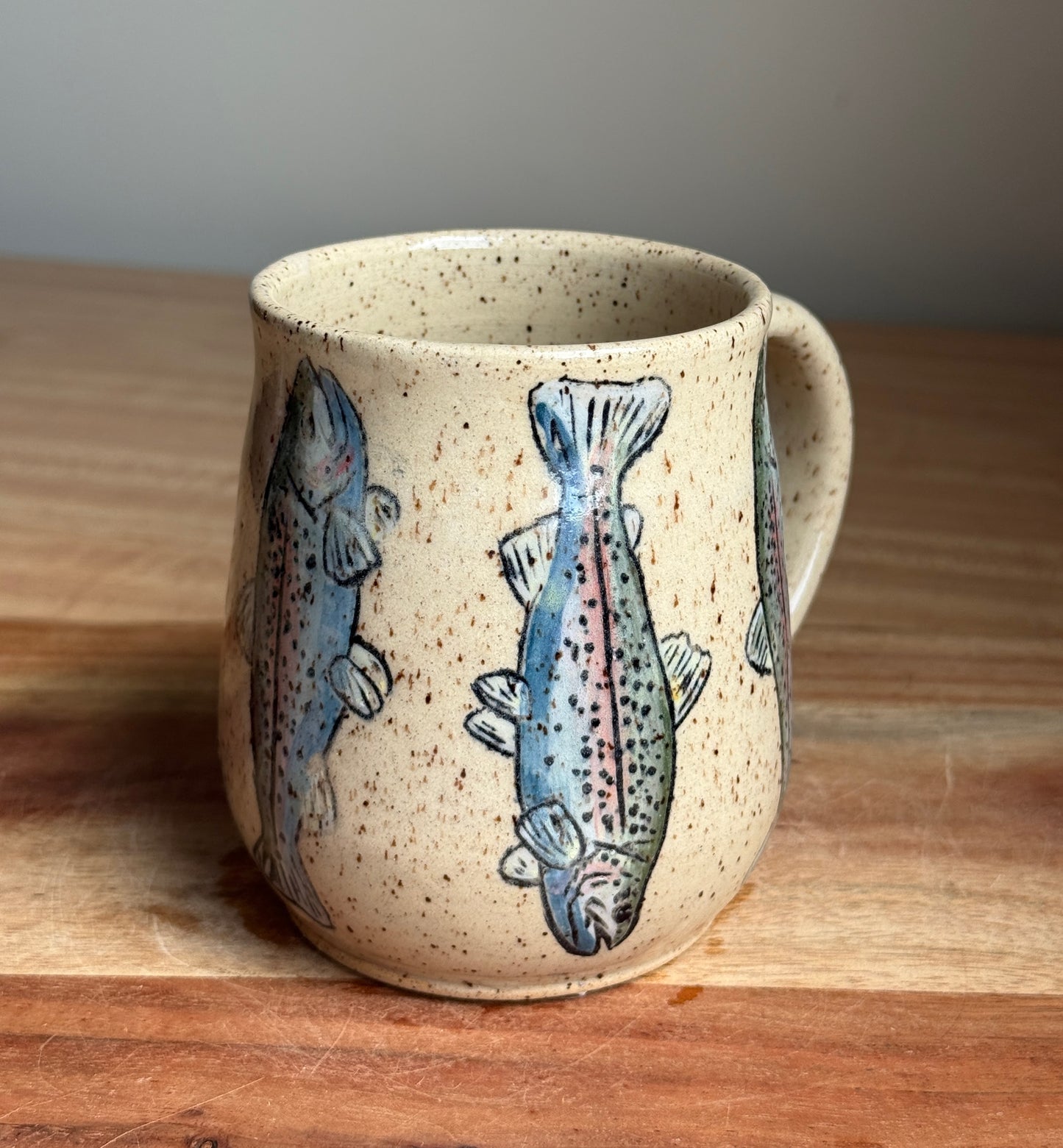 Rainbow Trout Mug B (Speckled)