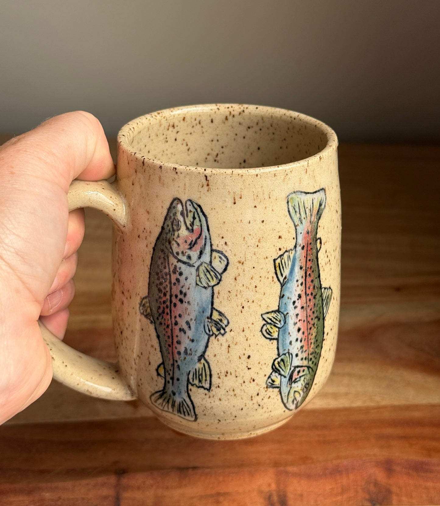 Rainbow Trout Mug C (Speckled)