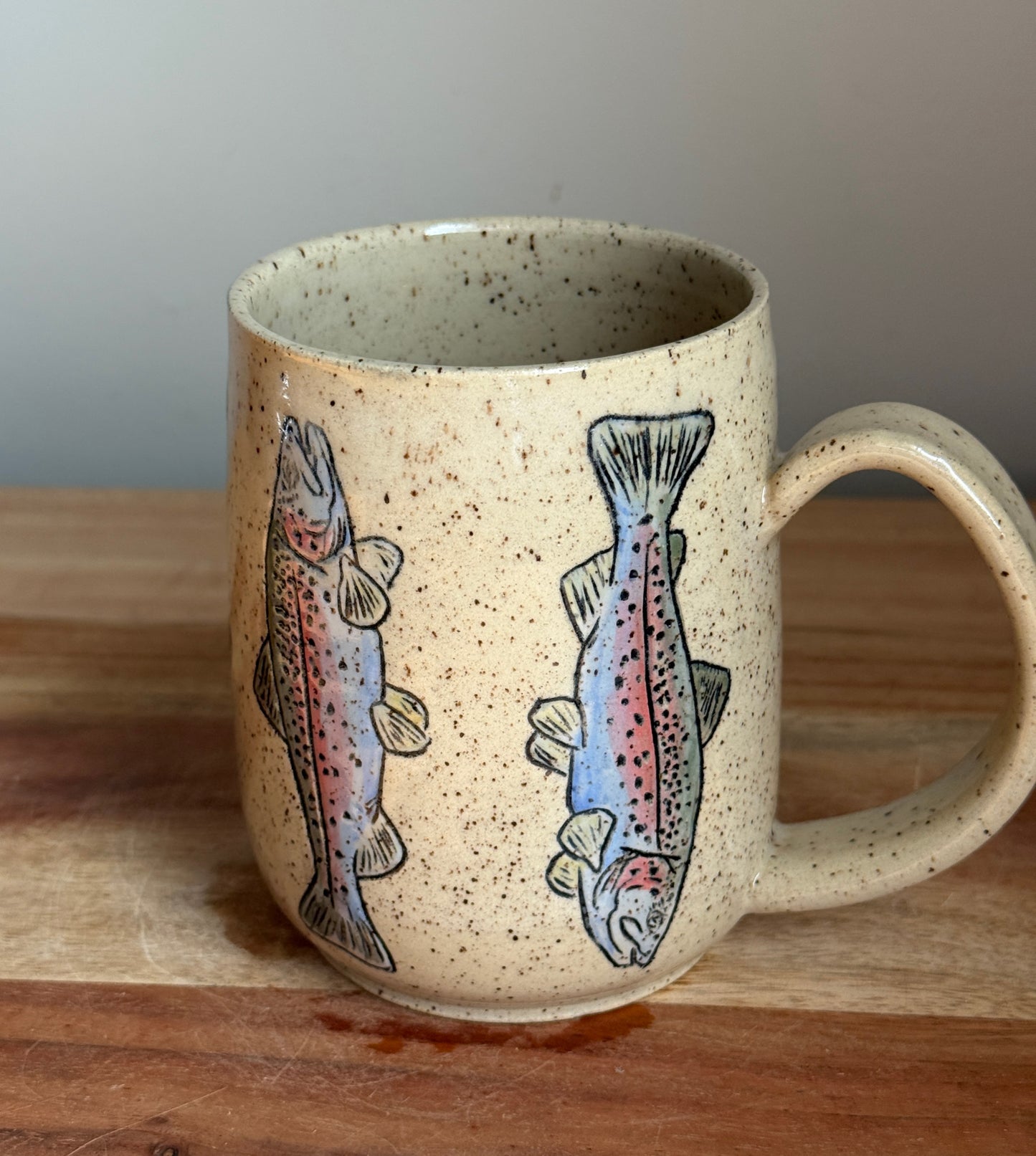 Rainbow Trout Mug D (Speckled)