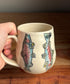 Rainbow Trout Mug B (White)
