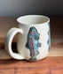 Rainbow Trout Mug C (White)