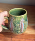 Rainbow Trout Mug B (Green)