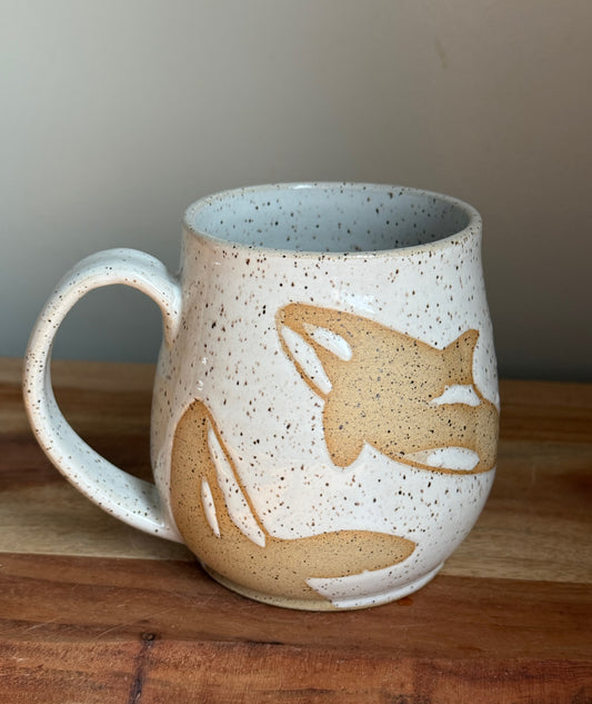 XL Orca Mug M (Gloss White)