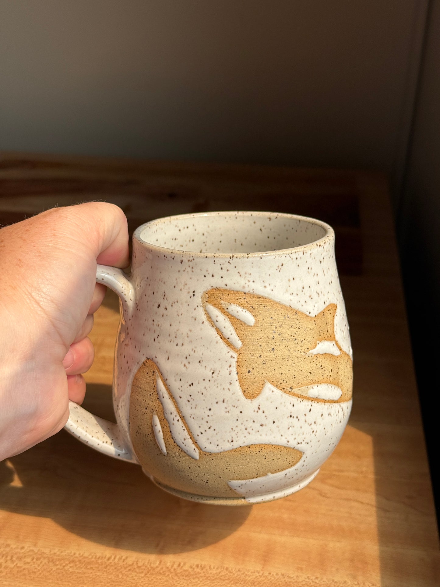 XL Orca Mug M (Gloss White)