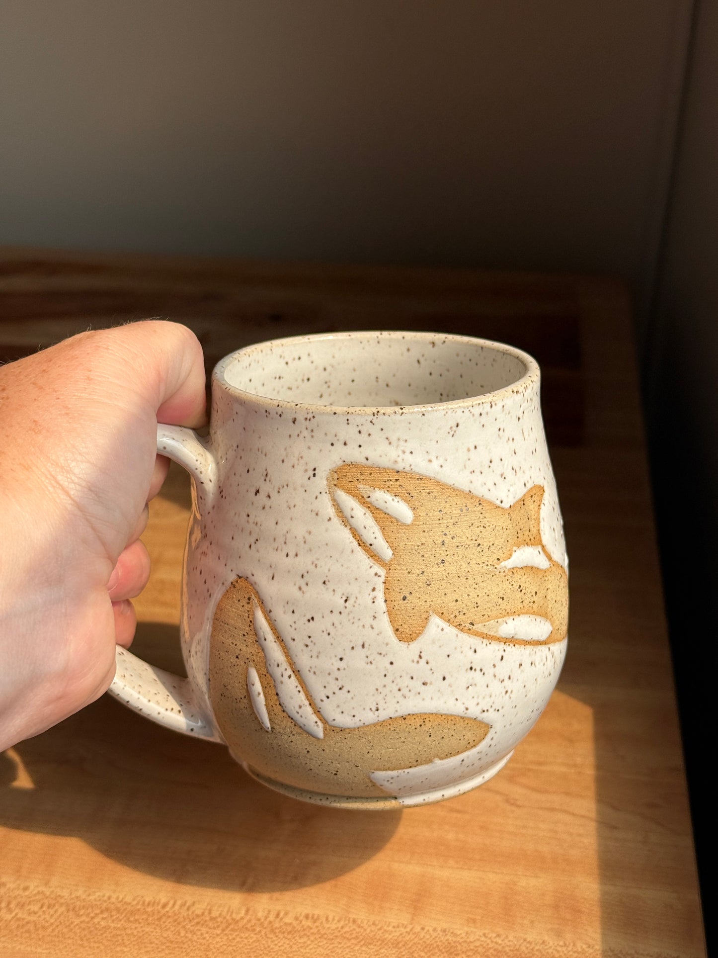 XL Orca Mug M (Gloss White)