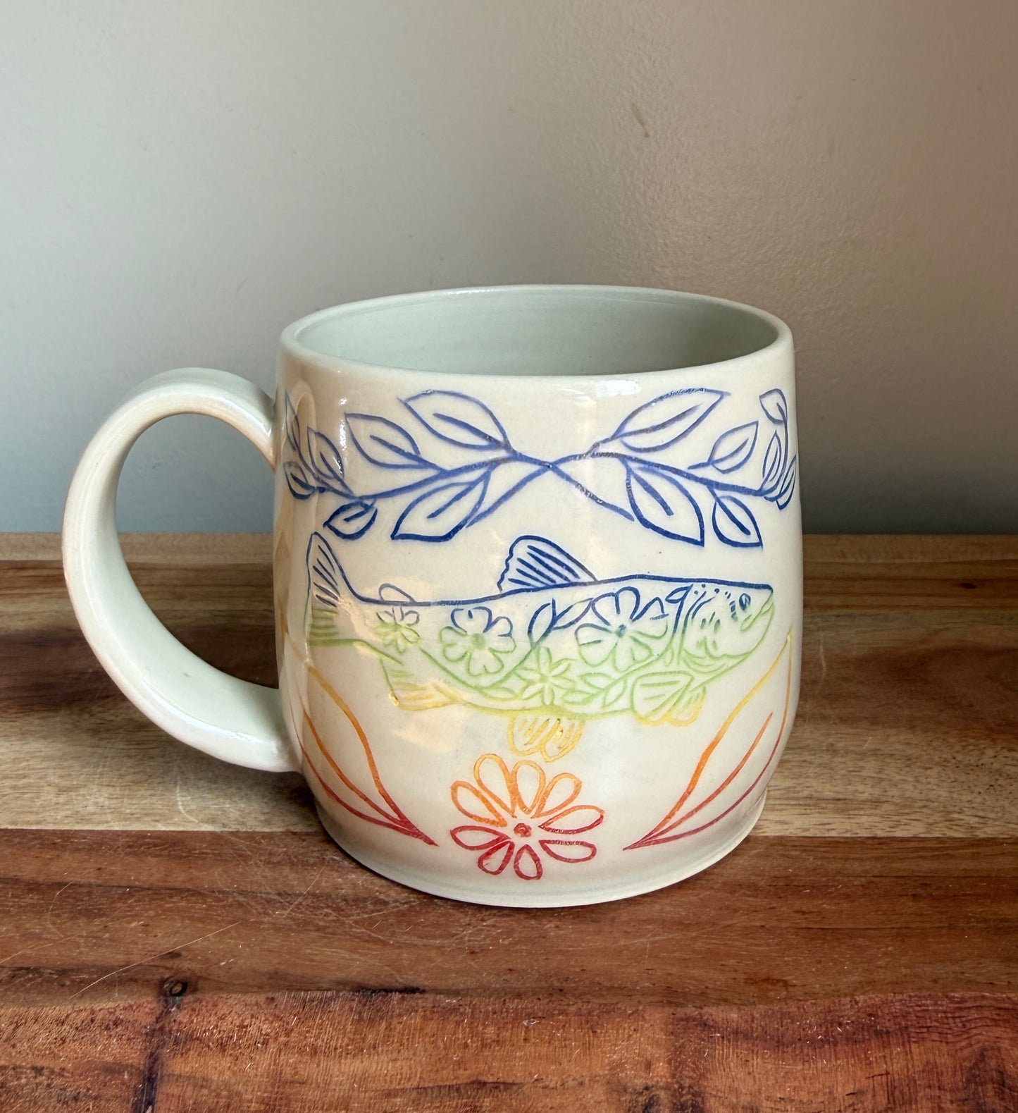 Rainbow Fish Mug