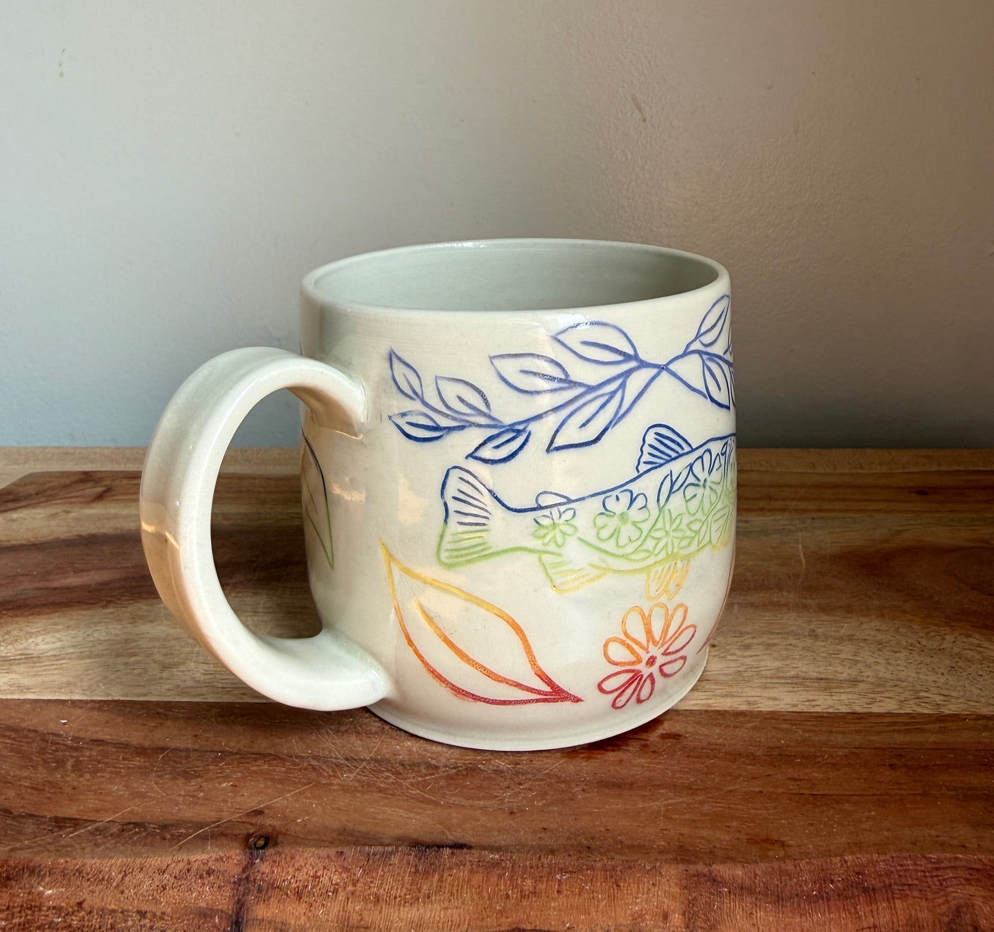 Rainbow Fish Mug