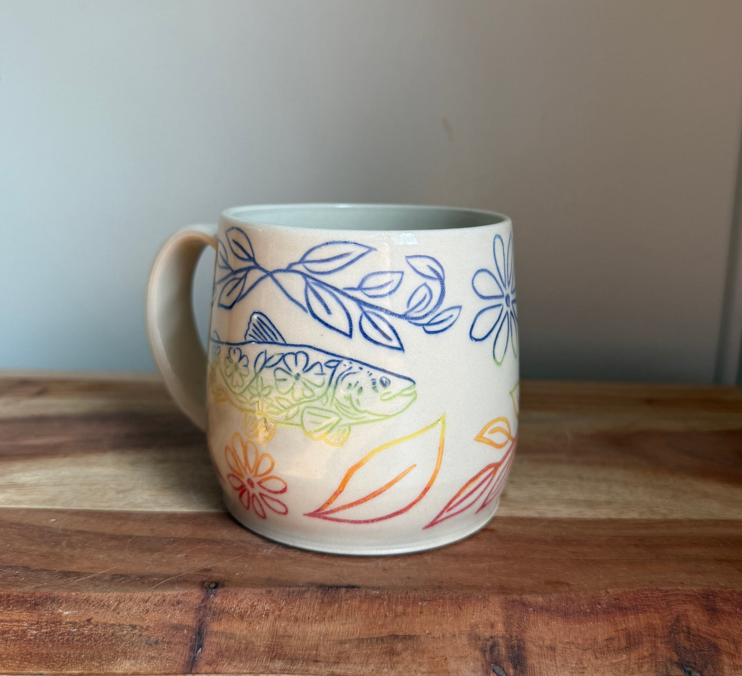 Rainbow Fish Mug